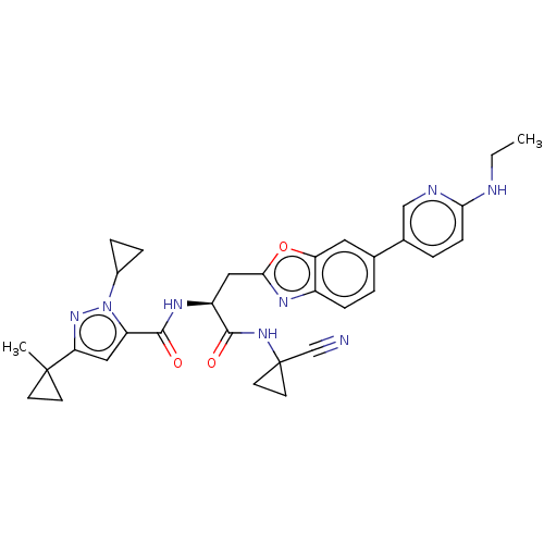 Chemical structure of BindingDB Monomer ID 642843