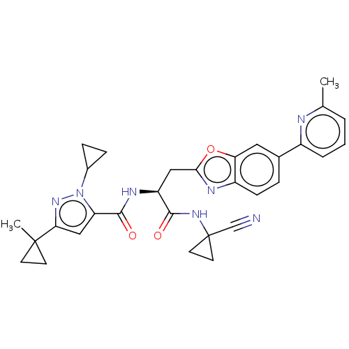 Chemical structure of BindingDB Monomer ID 642844