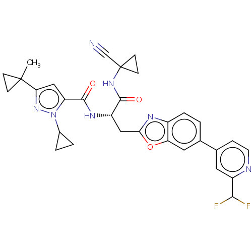 Chemical structure of BindingDB Monomer ID 642847