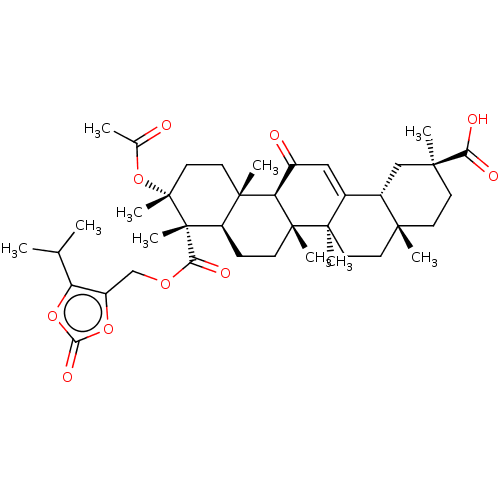 Chemical structure of BindingDB Monomer ID 642886
