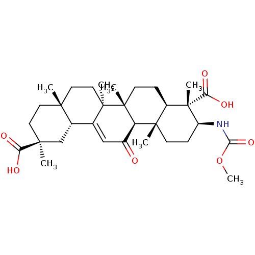 Chemical structure of BindingDB Monomer ID 642906
