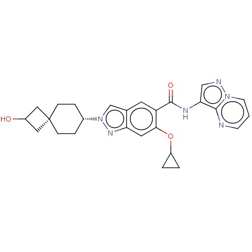 Chemical structure of BindingDB Monomer ID 643854