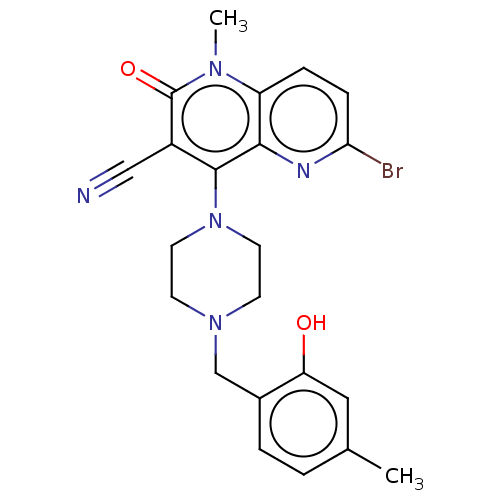 Chemical structure of BindingDB Monomer ID 644385
