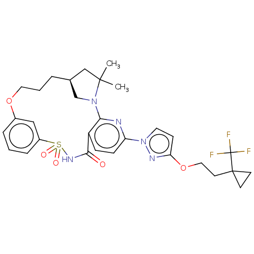Chemical structure of BindingDB Monomer ID 644664