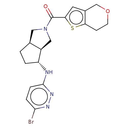 Chemical structure of BindingDB Monomer ID 645017