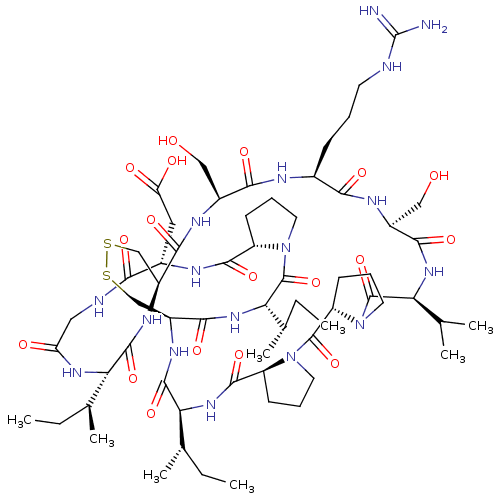 Chemical structure of BindingDB Monomer ID 645034