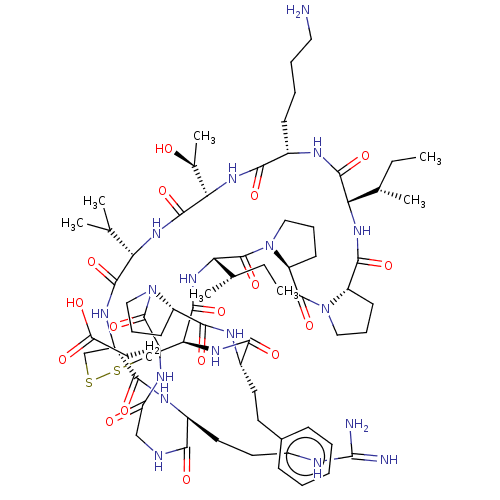 Chemical structure of BindingDB Monomer ID 645036