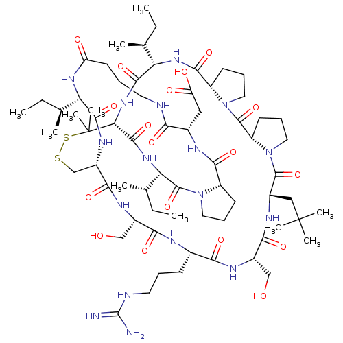 Chemical structure of BindingDB Monomer ID 645059