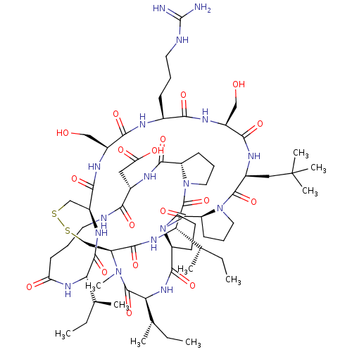Chemical structure of BindingDB Monomer ID 645060