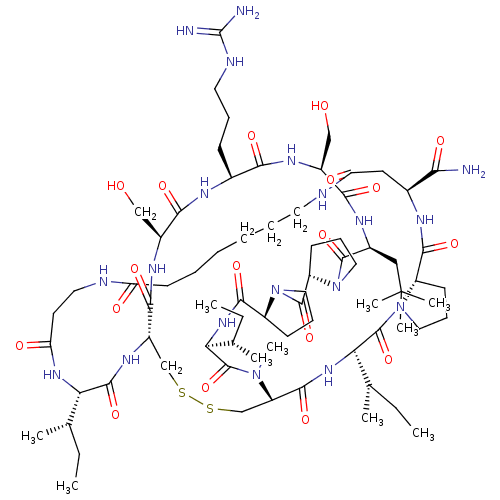 Chemical structure of BindingDB Monomer ID 645064