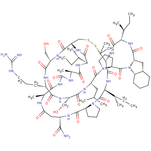 Chemical structure of BindingDB Monomer ID 645065