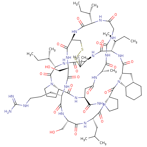 Chemical structure of BindingDB Monomer ID 645066