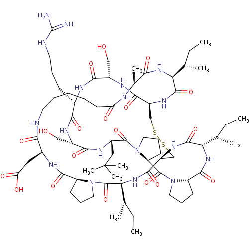 Chemical structure of BindingDB Monomer ID 645070