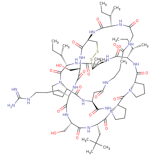Chemical structure of BindingDB Monomer ID 645072