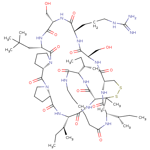 Chemical structure of BindingDB Monomer ID 645076