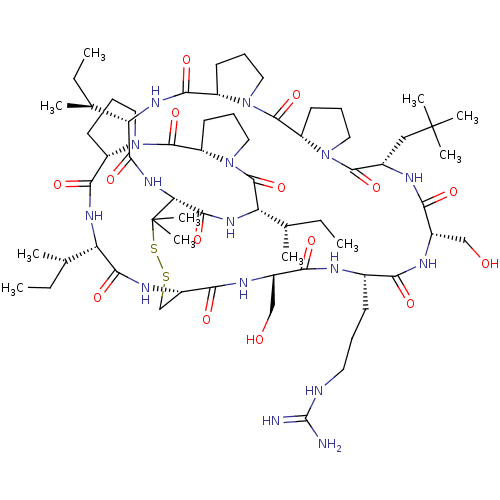 Chemical structure of BindingDB Monomer ID 645082