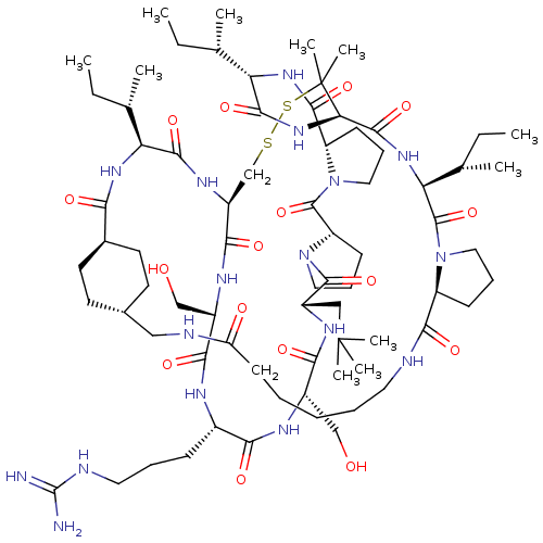 Chemical structure of BindingDB Monomer ID 645083