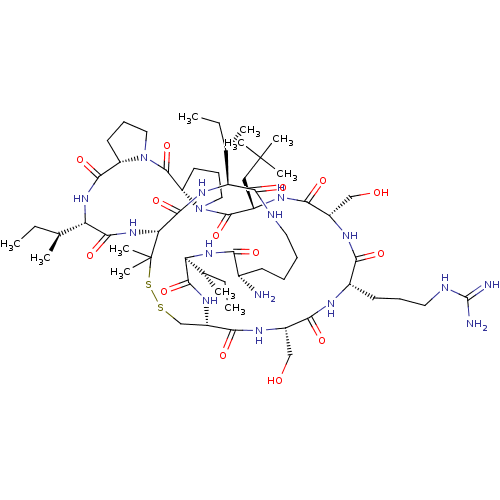 Chemical structure of BindingDB Monomer ID 645091