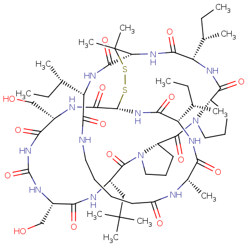 Chemical structure of BindingDB Monomer ID 645095