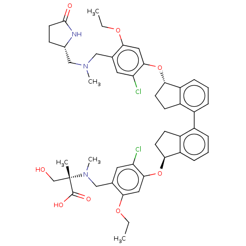 Chemical structure of BindingDB Monomer ID 645126