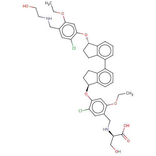 Chemical structure of BindingDB Monomer ID 645137