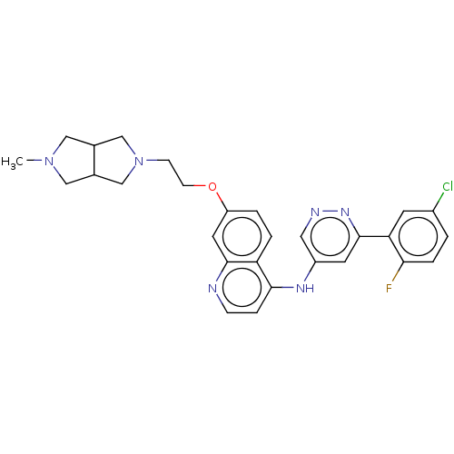 Chemical structure of BindingDB Monomer ID 645525