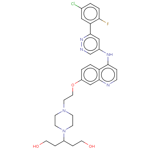 Chemical structure of BindingDB Monomer ID 645542
