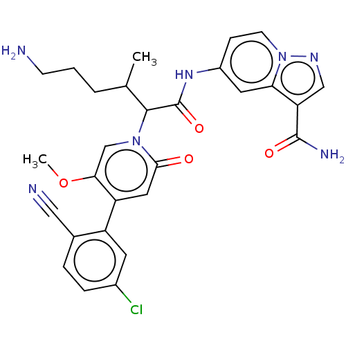 Chemical structure of BindingDB Monomer ID 648221