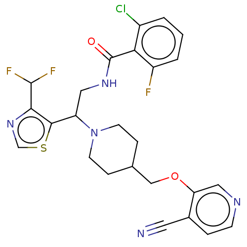 Chemical structure of BindingDB Monomer ID 649296