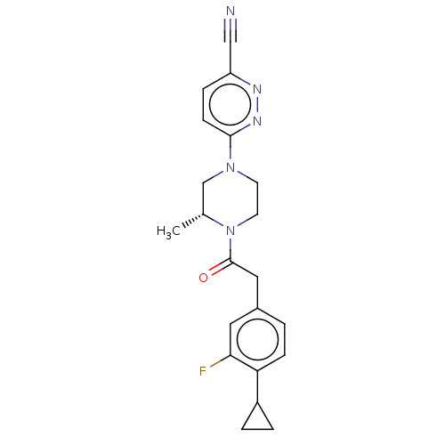 Chemical structure of BindingDB Monomer ID 649474