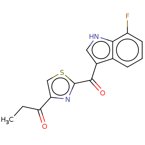Chemical structure of BindingDB Monomer ID 649489
