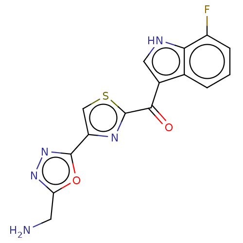 Chemical structure of BindingDB Monomer ID 649501