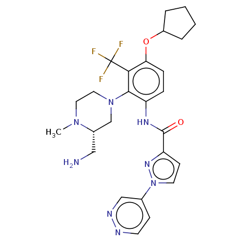 Chemical structure of BindingDB Monomer ID 649803