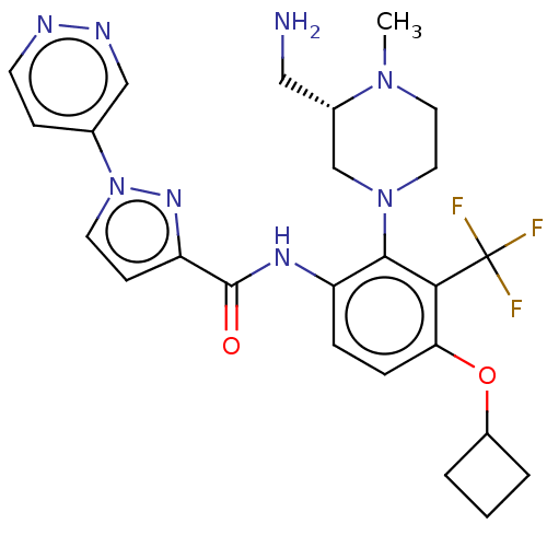 Chemical structure of BindingDB Monomer ID 649814