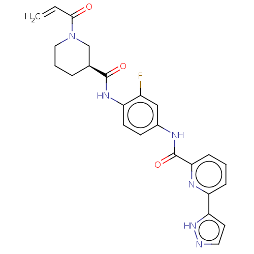 Chemical structure of BindingDB Monomer ID 649905