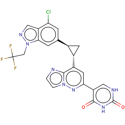 Chemical structure of BindingDB Monomer ID 650365