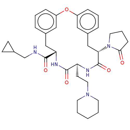Chemical structure of BindingDB Monomer ID 651117