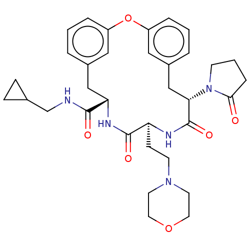 Chemical structure of BindingDB Monomer ID 651121