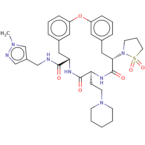 Chemical structure of BindingDB Monomer ID 651124