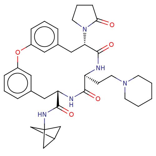 Chemical structure of BindingDB Monomer ID 651125