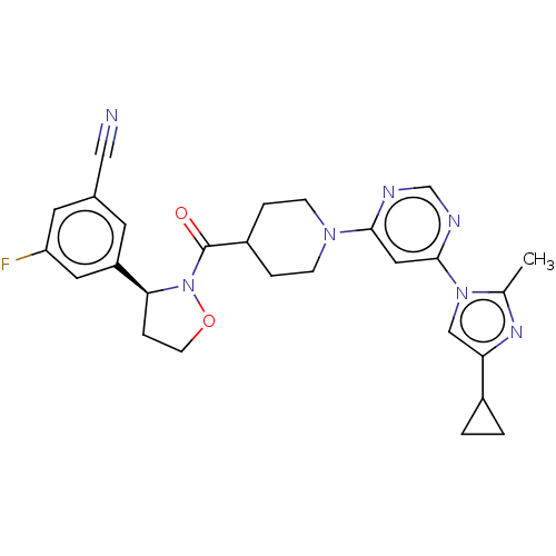 Chemical structure of BindingDB Monomer ID 651374
