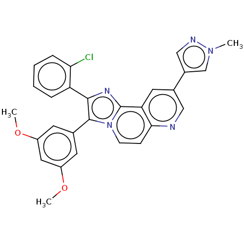Chemical structure of BindingDB Monomer ID 651386