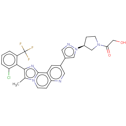 Chemical structure of BindingDB Monomer ID 651410