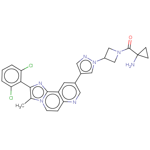 Chemical structure of BindingDB Monomer ID 651422