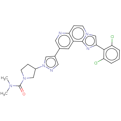 Chemical structure of BindingDB Monomer ID 651435