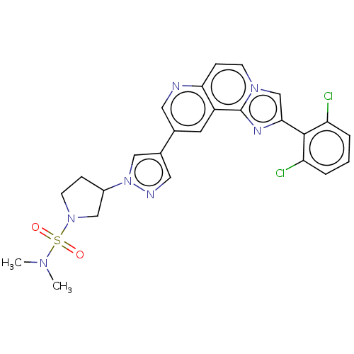 Chemical structure of BindingDB Monomer ID 651436