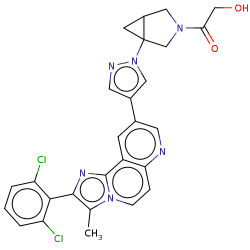 Chemical structure of BindingDB Monomer ID 651439