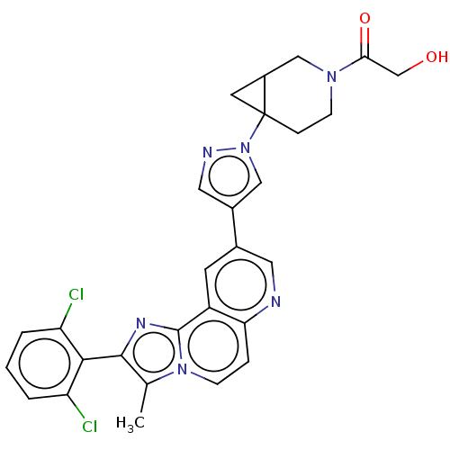 Chemical structure of BindingDB Monomer ID 651444