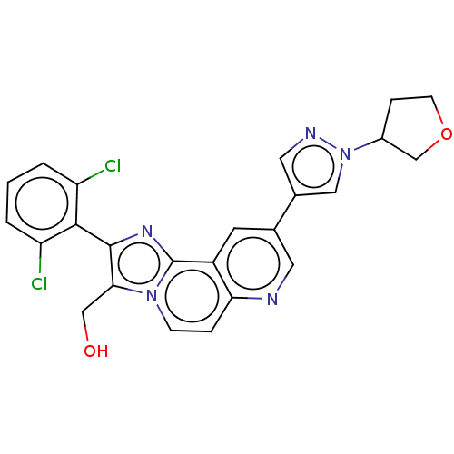 Chemical structure of BindingDB Monomer ID 651455