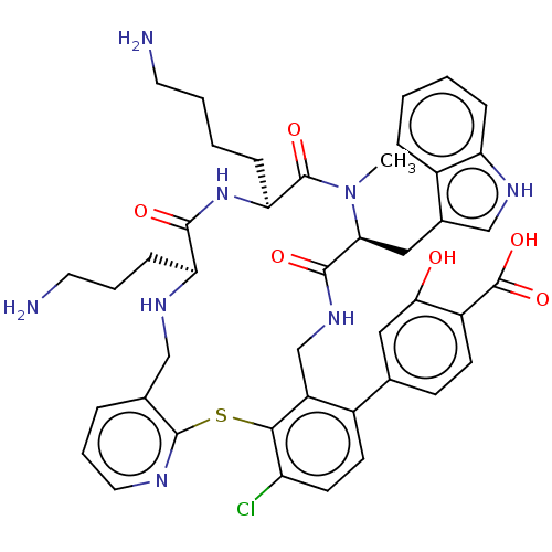 Chemical structure of BindingDB Monomer ID 651506